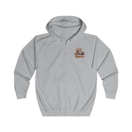 BASIC HOODIE - "Ich bin nicht faul, ich bin im Energiesparmodus" Unisex Zip Hoodie