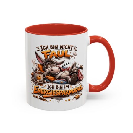 Keramik-Tasse - Ich bin nicht faul, ich bin im Energiesparmodus
