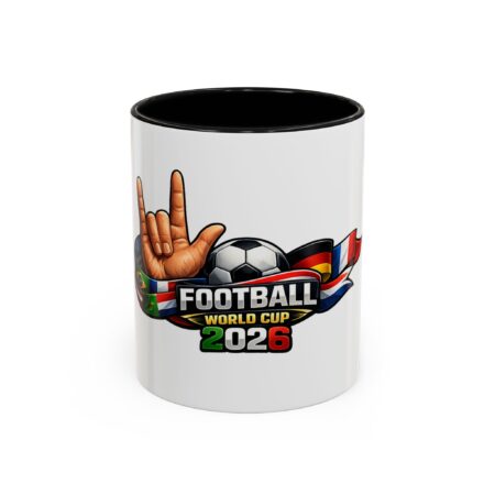 Keramiktasse -  World Cup 2026 Handzeichen Logo