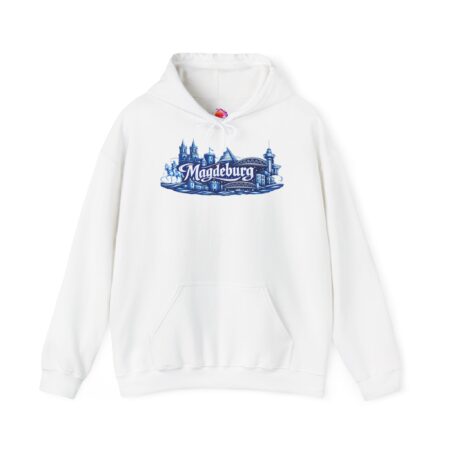 BASIC HODDIES Magdeburg – Moderne Skyline Illustration für Fans